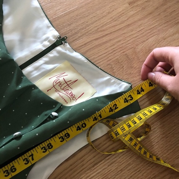 ModCloth Myrtlewood Very Sage Advice Dress Medium - Picture 14 of 15
